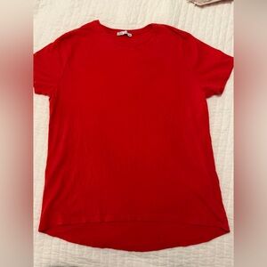 Zara Bold Scarlet Top